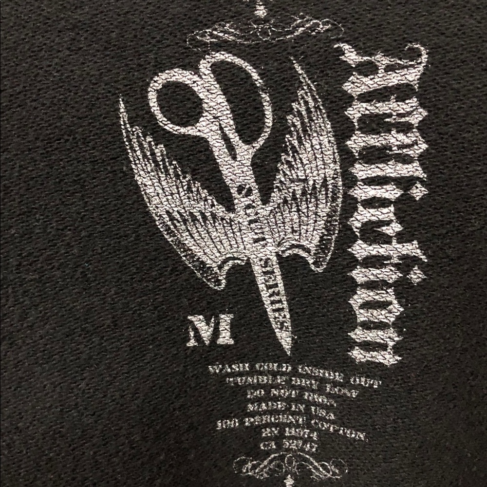 Affliction Hoodie Black Size M